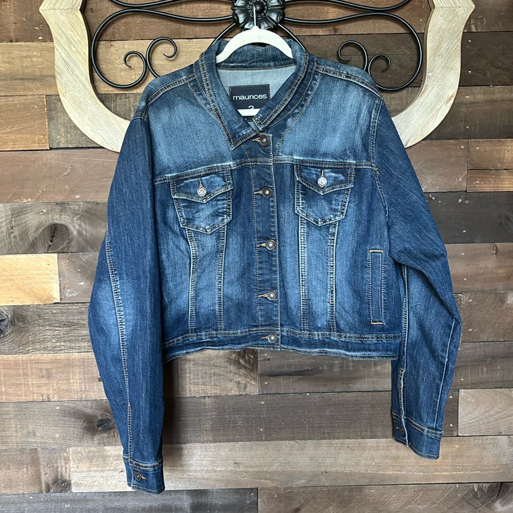 Cropped Jean Jacket